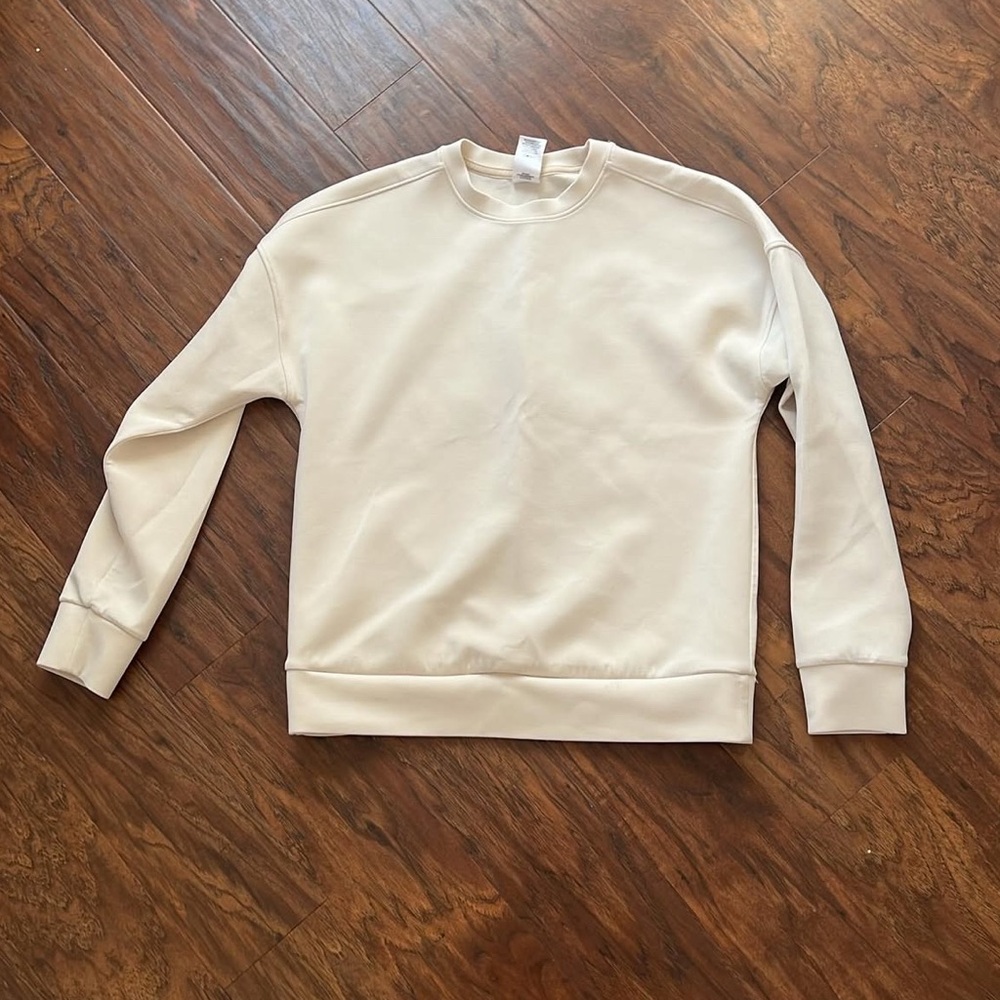 Cream Crewneck Sweater